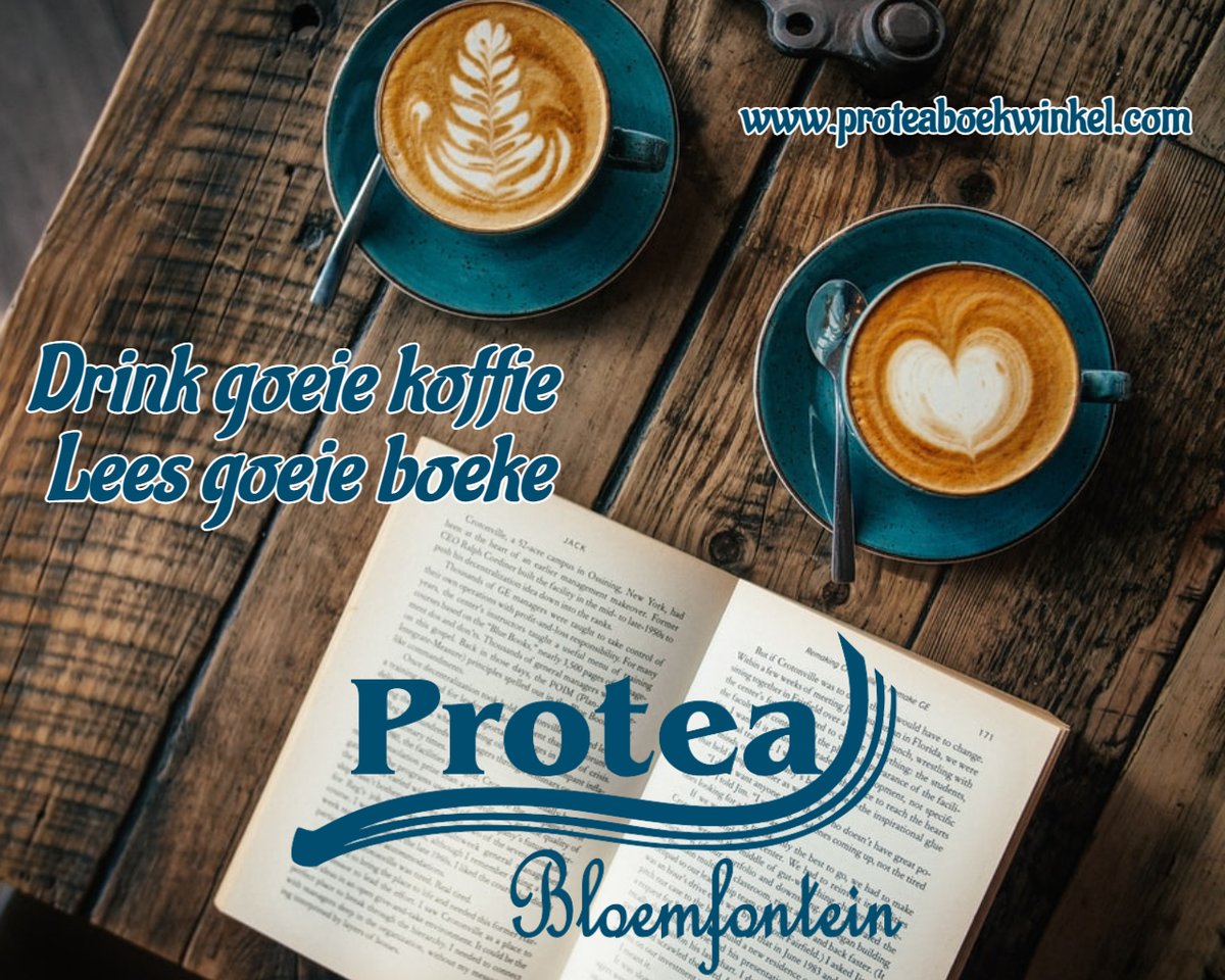ProteaBoekeBFN's tweet photo. Protea Boekwinkel Bloemfontein, jou een-stop winkel vir alle lekker lees-, skool- &amp; universiteitsboeke, skryfbehoeftes en nog vele meer!

#proteaboekebfn #localislekker #supportlocal #ondersteunplaaslik #trotsplaaslik #booklover #bookdragon #bookaddict #boeke #proteaboekwinkel https://t.co/14I467IWpE