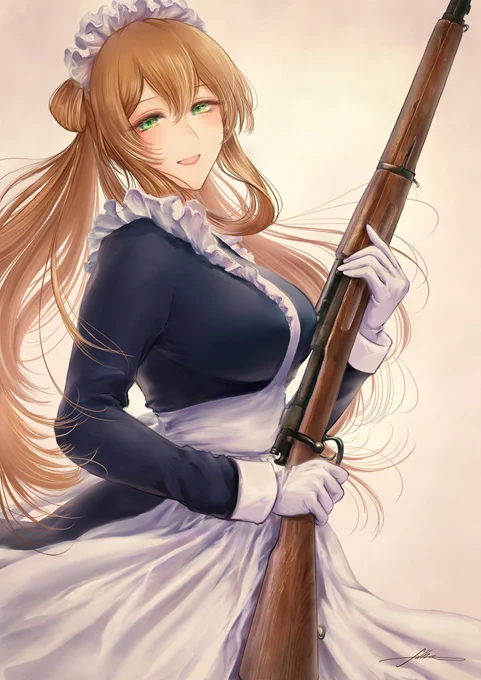 #ドルフロ  #GirlsFrontline #少女前線 #소녀전선

Maid Springfield 