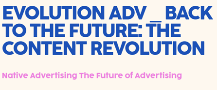 domiziana_i's tweet photo. 🔴La continua ricerca di soluzioni tecnologiche innovative per il web è uno dei valori fondanti di #EvolutionADV.

Adesso a #IABForum2021 #BackToHumans https://t.co/jZ0uPSJD00