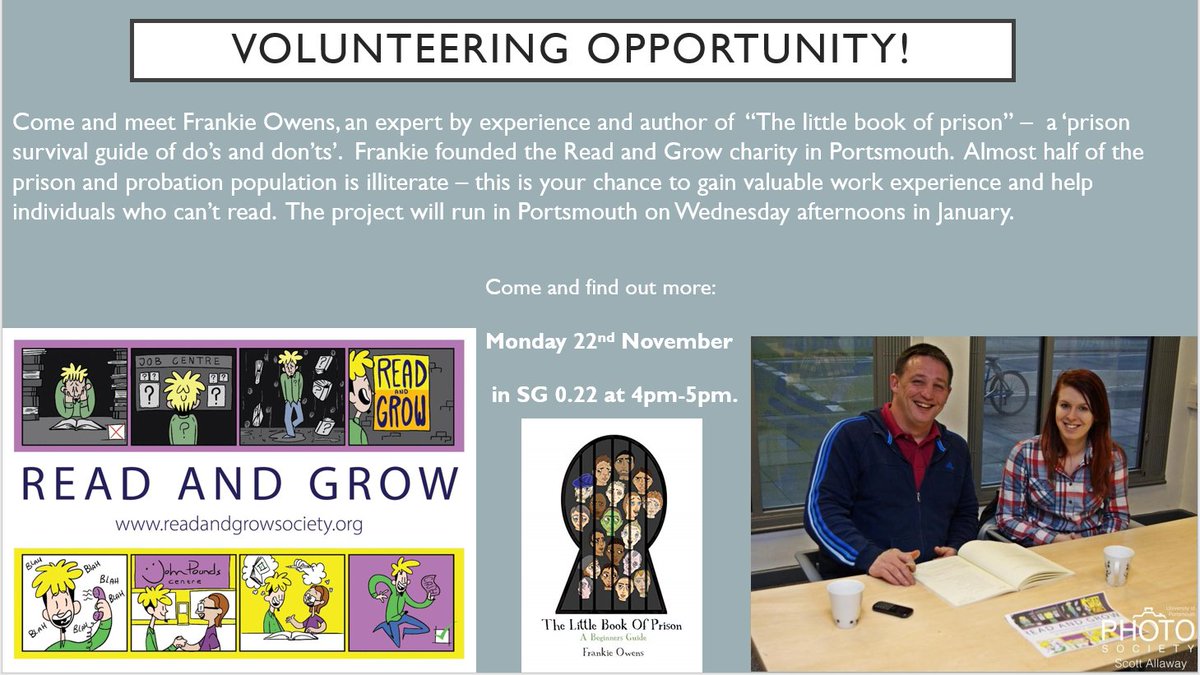 Volunteering opportunity with the Read and Grow charity!