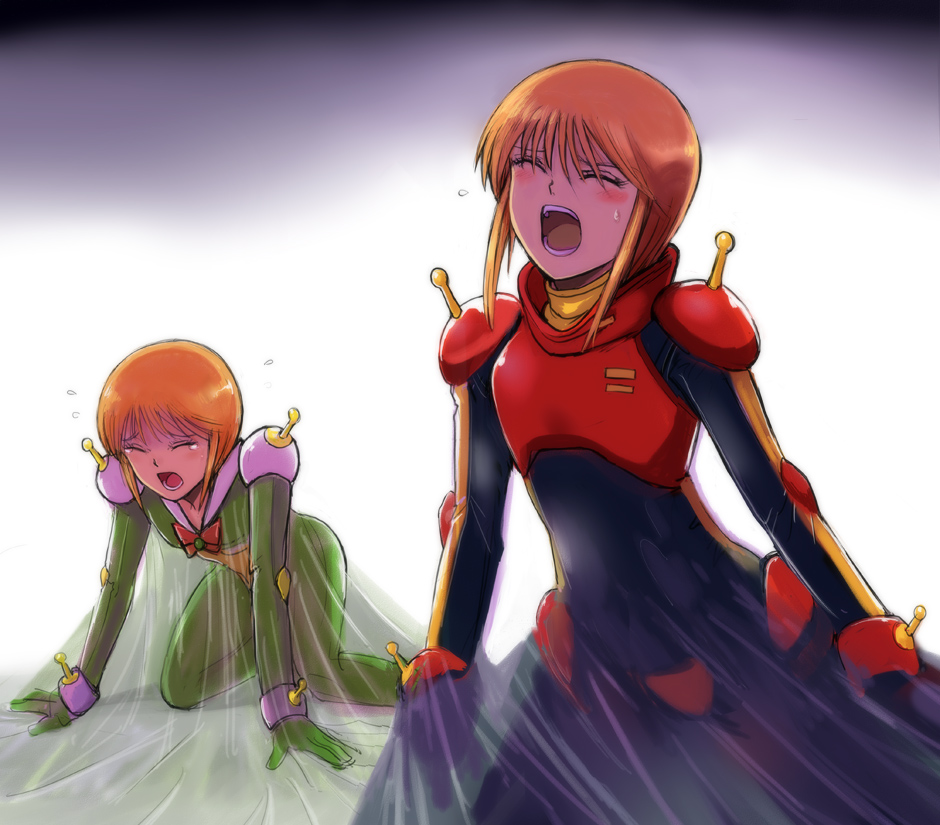 「ファイティングスーツを装着中のプルプルツーです。 」|ガチャMのイラスト