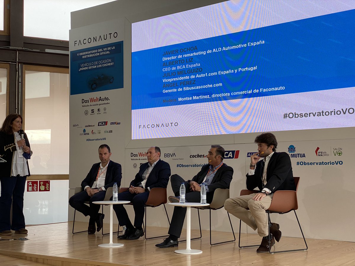 En un momento con pocos coches en el mercado… <a href="/Feneval/">Feneval</a> asiste al V Observatorio del VO de la distribución oficial organizado por <a href="/Faconauto_com/">FACONAUTO</a> 
“El VO tiene mucho recorrido”
“Aparecen nuevos mercados y oportunidades”
“Aprender a gestionar el VO”
#Rentacar #Movilidad #Automocion