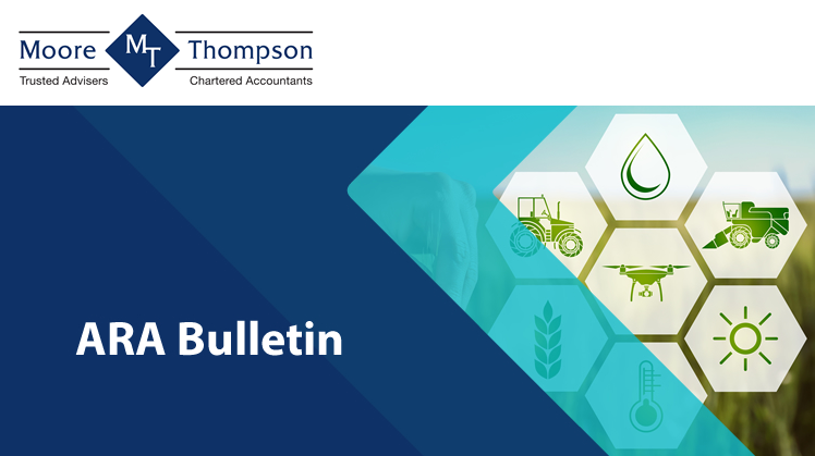 This month's <a href="/moorethompson/">Thompson Moore</a> November #ARABulletin is now live!

Featuring why funding cuts risk rural businesses losing out on millions, how #farmers and #landowners can get #InheritanceTax relief, and more!

Read now at bit.ly/3FvdTP4

#AgricultureNews