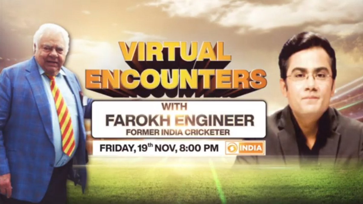 DDIndialive's tweet image. Meet former cricketer Farokh Engineer, who reviews India's performance in T20 WC and says @RaviShastriOfc did tremendous job as coach. Also, shares interesting stories of playing days. 

Watch #virtualencounters with @Imabhimahajan on Fri, 8 PM on @DDIndialive 

@Chatty111Prasad