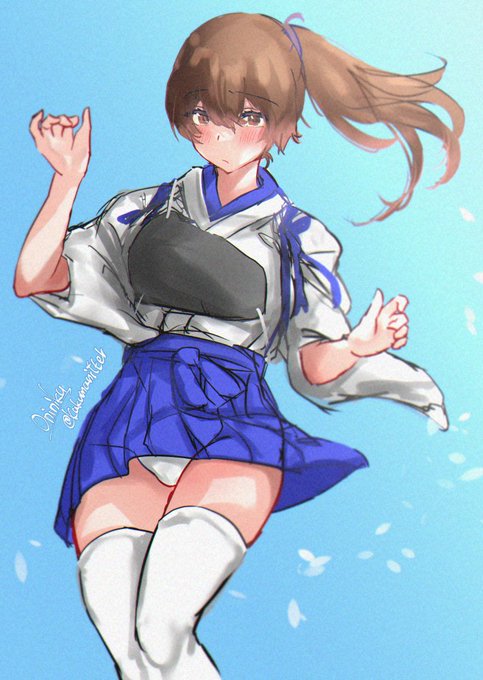 #艦これ 加賀さん落書き
北風のいたずら 