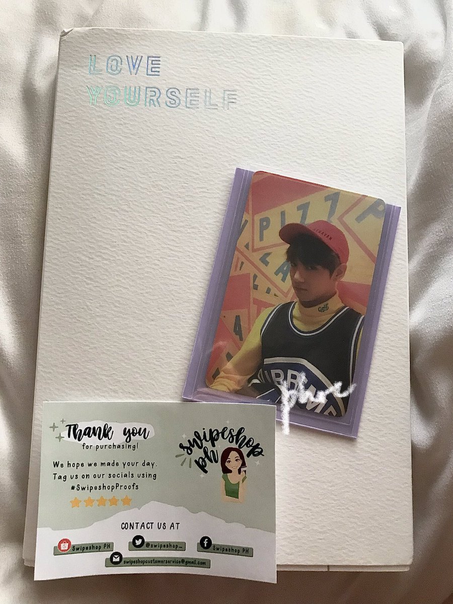 jikookmail's tweet photo. hi @swipeshop_ jk finally arrived !! thank u so much for packing it securely and for the freebie!! <3 seller is also kind !! #SwipeshopProofs https://t.co/peOC1dKy7W