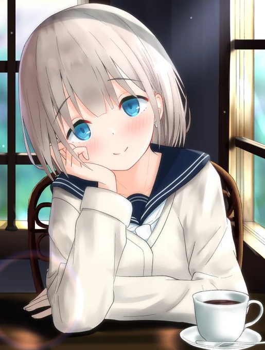 カフェデートあさひ#芹沢あさひ#シャニマス 
