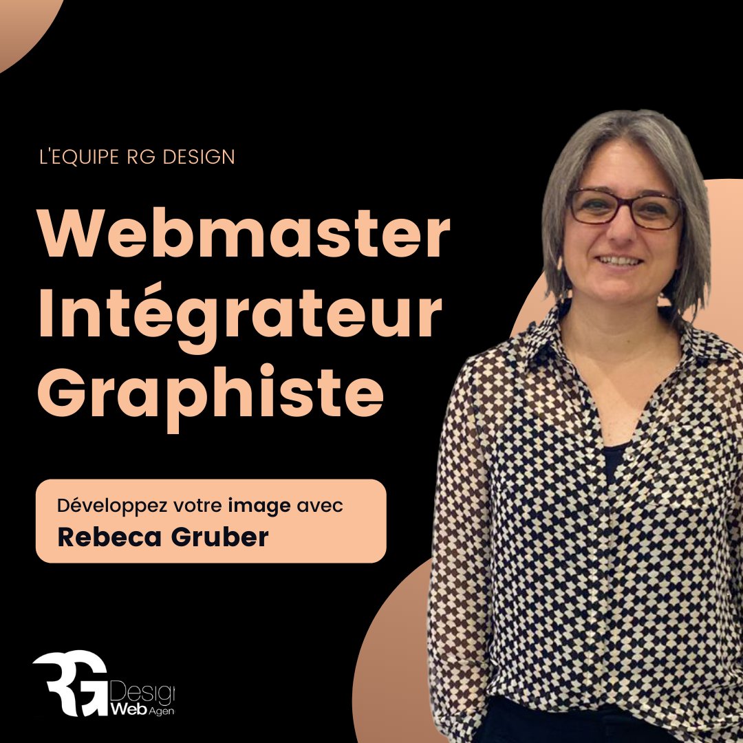 rgdesignfr's tweet photo. On vous présente notre Web Designer, Rebeca Gruber Pérez ! 🥳

Passionnée par le design et l'image de marque, elle s’occupe de la conception et de l'intégration de votre site web. 🖼️

Elle veille à ce que votre projet soit visuellement attractif, performant et 100% efficace ! 📈 https://t.co/ek7I65vqLr