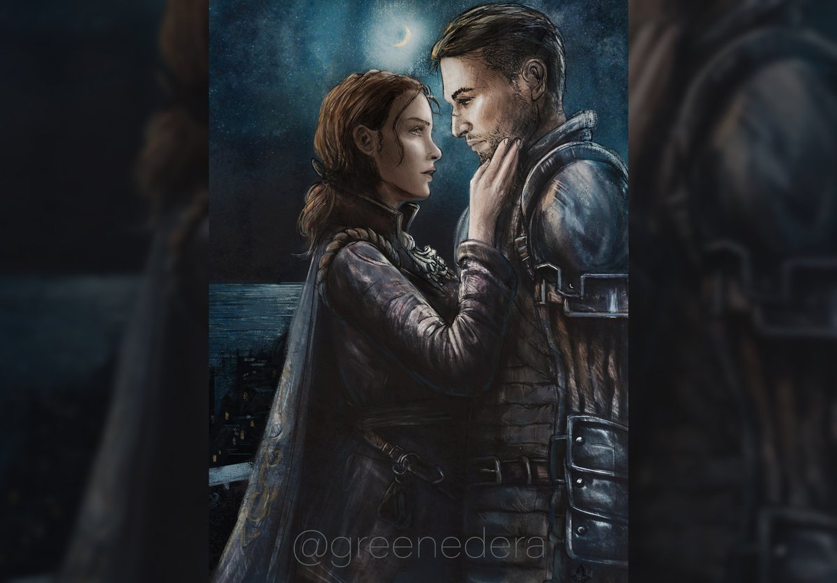 greenedera's tweet photo. π¨ finished! scene from The Diaries of Jeanne De Sardet - Kurt please open your eyes and understand π @greedfall videogame by @spidersgames and @Focus_entmt | #greedfall #greedfallfanart #greedfallkurt #kurtromance #fanfic #fanart #kurtxdesardet https://t.co/DZOOm4nw6w