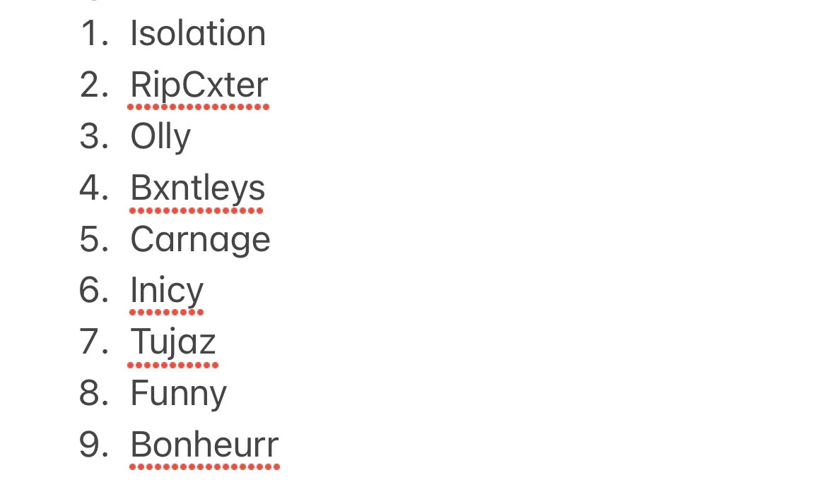 Eventlesx's tweet photo. On anything this is the best list currently https://t.co/lS4jJhjUca