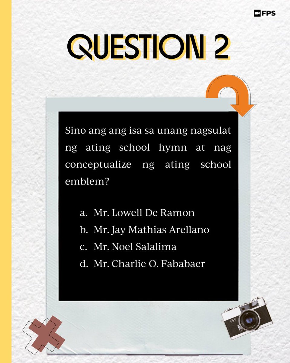 FPS_pcshs's tweet photo. [ GAME 2 ] great and beloved, PCSHS !!!! 

For our second game question, let us look back on the story behind our very own, PCSHS Hymn! Now, quote retweet or share this post now with your answer to win exciting prizes. The FIRST THREE participants who answered correctly will win. https://t.co/vdeSq1mazq