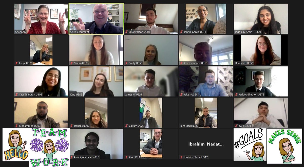 Superb Business Management online session this morning with these 20 future leaders. Lots of great takeaways including reducing some costs to lower the break even and how to run a ethical business with honesty and integrity 💥