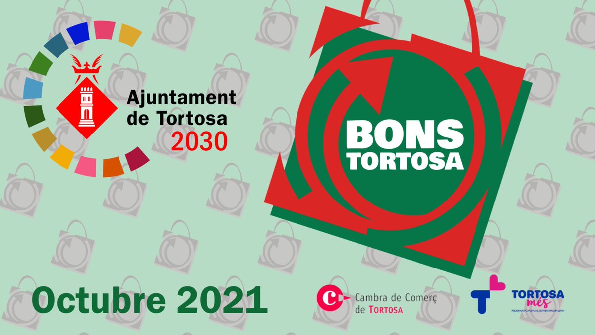 Els #BonsTortosa han suposat una injecció econòmica d’1.324.902,23 € i s’han generat 21.708 compres. Satisfets que la campanya per reactivar el comerç local de #Tortosa hagi tingut més impacte del previst inicialment.