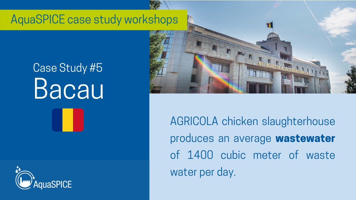 🇷🇴 Did you know that AGRICOLA is one of the most important meat producers in Romania? Here, <a href="/AquaSPICE1/">AquaSPICE 🇪🇺</a> CS#5 is working to implement an #innovative #water system &amp; promote a circular water use.

👁‍🗨See how: buff.ly/3FrSsOJ