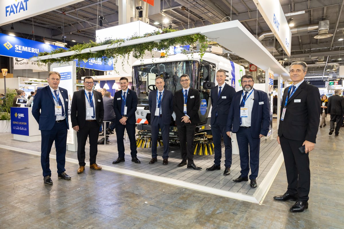 GroupeFayat's tweet photo. ➡️En #Direct du @salondesmaires où les collaborateurs des filiales du @GroupeFayat présentent leurs solutions pour une ville durable et sûre.

✅Merci à tous pour leur #engagement auprès des collectivités ! https://t.co/JzuTj6mSYI