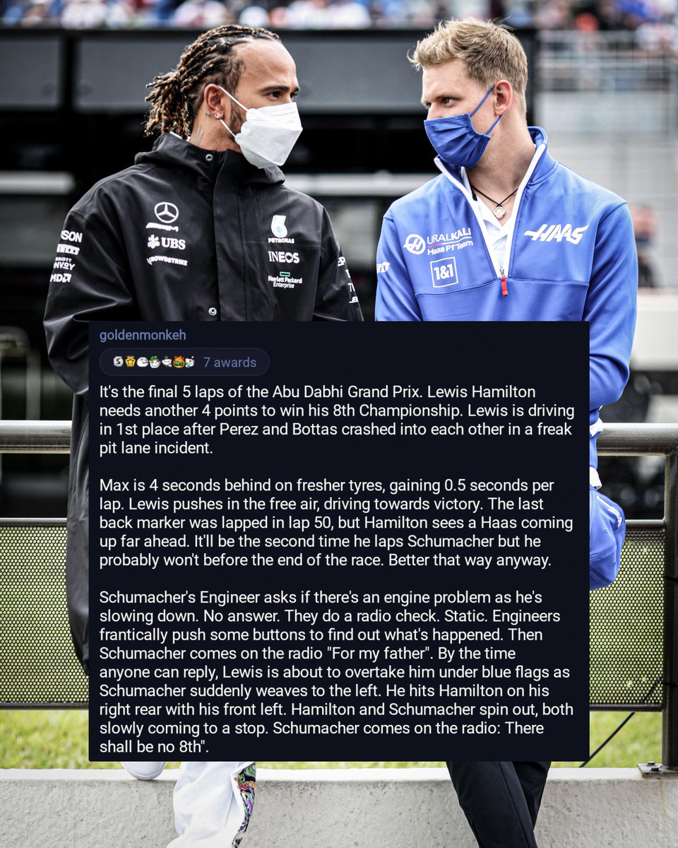 ESPNF1's tweet image. F1 fan fiction: Netflix edition 😅