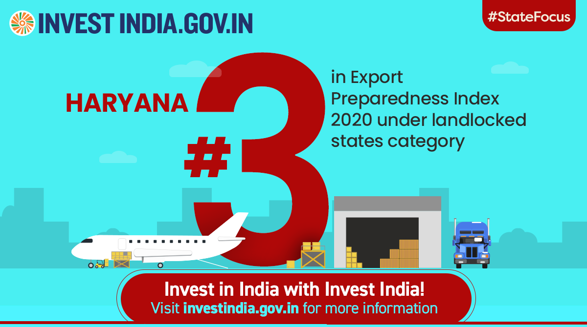 investindiaROK's tweet photo. #StateFocus

Haryana's business capital Gurugram is home to over 250 of the Fortune 500 companies.

Know more: https://t.co/f7FdG9dVXe

#InvestInIndia #InvestIndia #NewIndia @ranganathan_sr @MOTIEKoreaEng @IndiainROK @ICCSeoul @TheKoreaHerald @mofa_kr @moefkorea_eng https://t.co/GQowHzVAjx