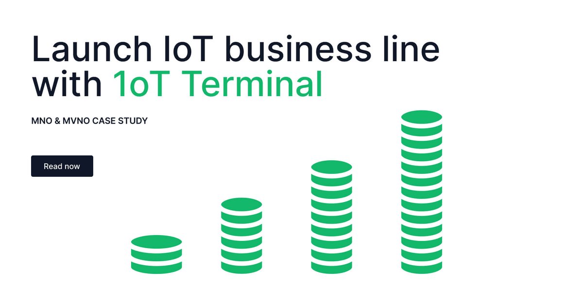1oT has helped MNOs and MVNOs launch their IoT business by providing a state-of-the-art connectivity management platform. The 1oT Terminal and its licensing have become the cornerstone of a scalable business opportunity.

Read about the journeys → 1ot.com/resources/blog…