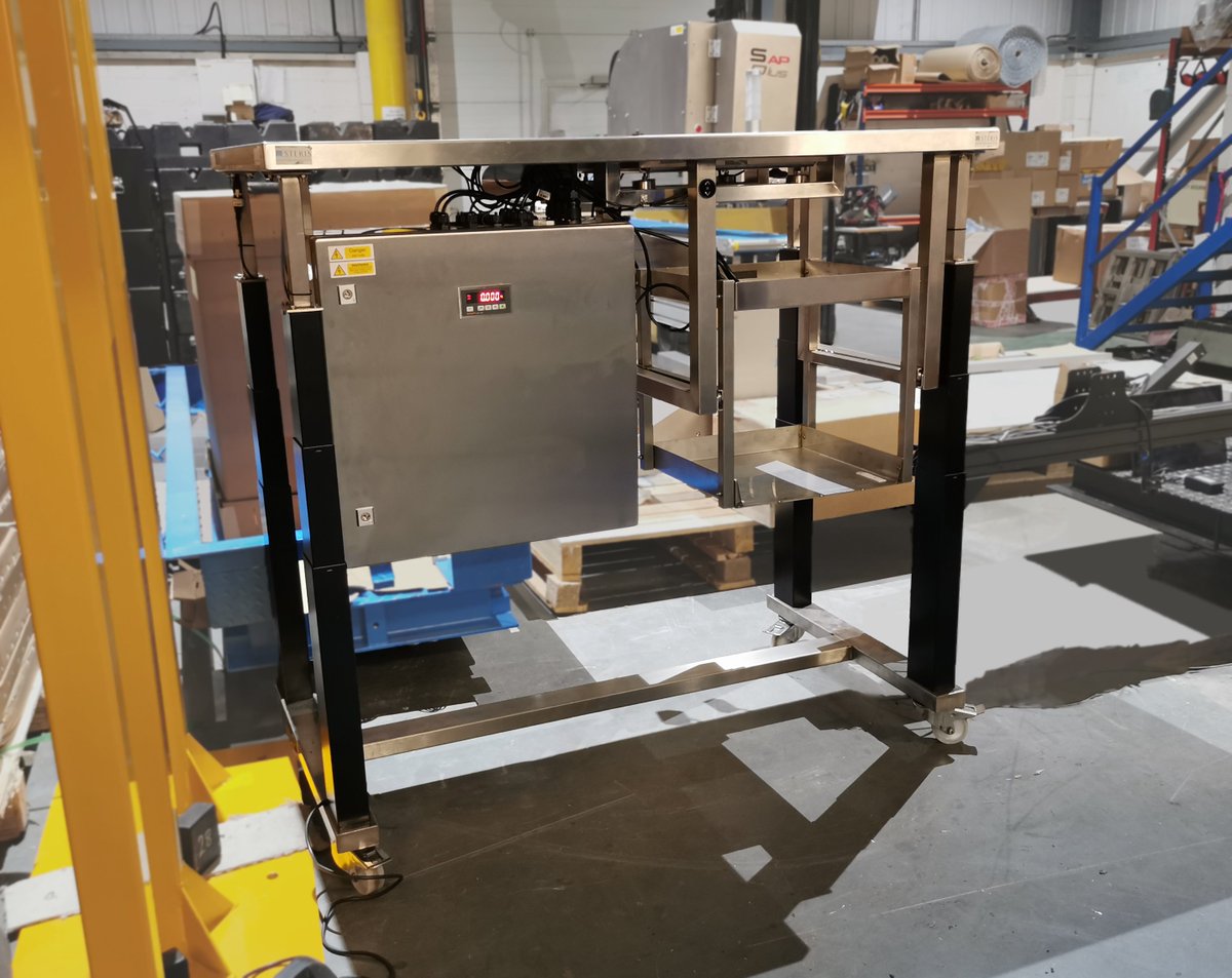 AWM_Limited's tweet photo. We were approached by a #medicalequipment company that was in need of a height adjustable workbench. There were many requirements, including an integrated #platformscale and multiple outputs for printers and computers.
Looking for a custom solution? contact us: sales@awmltd.com https://t.co/WQu0mgs1Sp