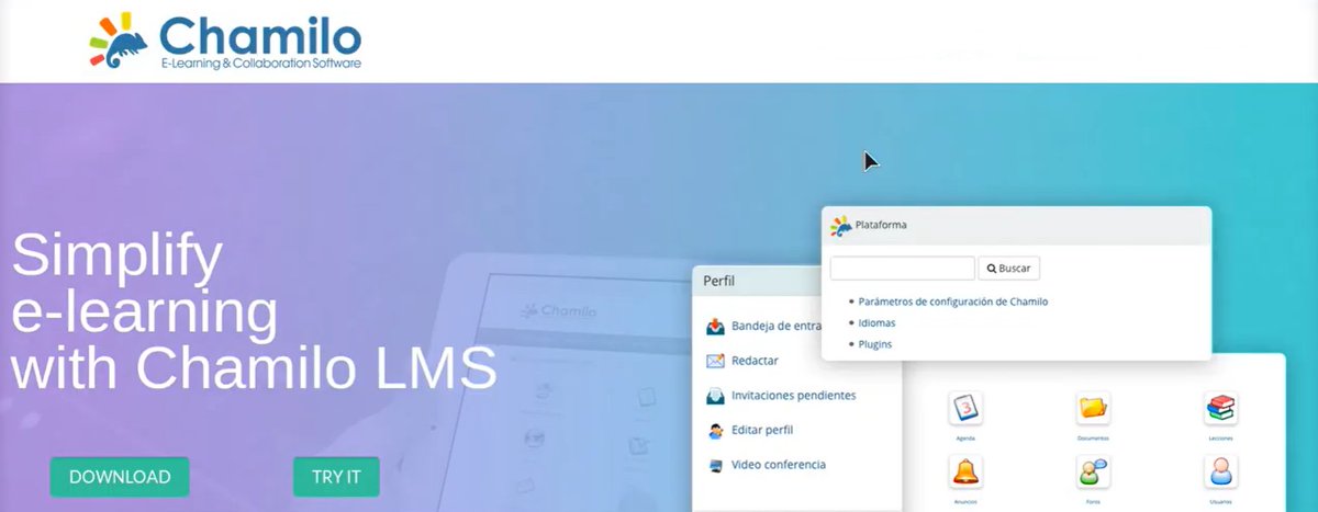Joinup_eu's tweet photo. 👩💻Looking for a #LearningManagementSystem & a #TalentManagementSystem with a clear focus on ease of use❓
🔽Download the #ChamiloLMS for 🆓 & enjoy your #LMS to the max❗
👉https://t.co/TaecYRzijA
@chamilonoticias @chamilo_news @ywarnier @beeznestla @Damien_Renou @BeezNest_fr https://t.co/ofDwXQuoJn