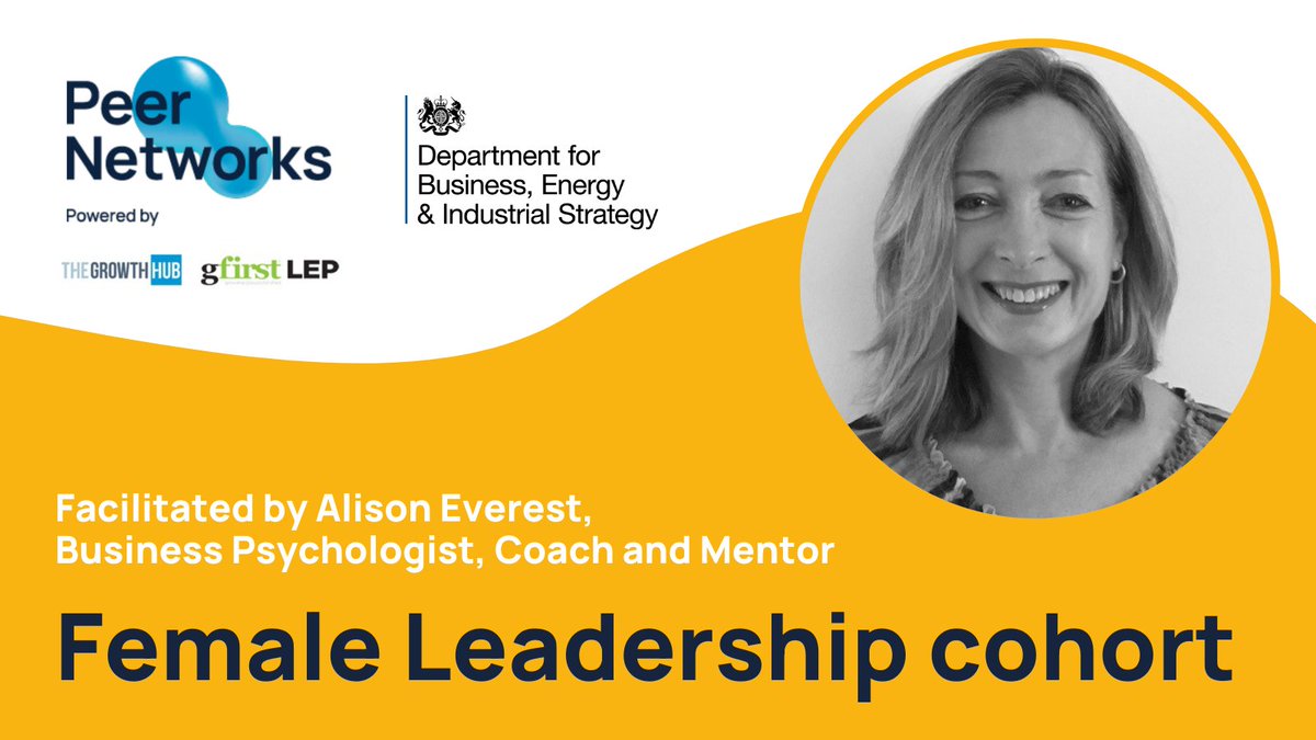 thegrowthhubbiz's tweet photo. Would you like to join our #FemaleLeadership cohort?

We are looking for ambitious leaders who want to collaborate with fellow #businessleaders to reach their goals.

Read more from Alison Everest, Facilitator, here: 
https://t.co/vyPXFHP1lQ

#PeerNetworks https://t.co/QRvq19ejRK