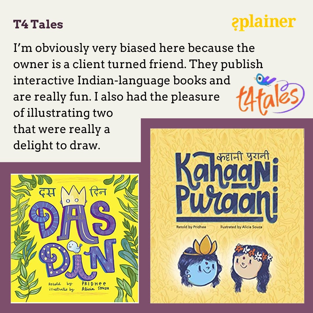 splainerin's tweet photo. Subscribe to splainer for more recommendations every month: https://t.co/pVyaCHVMxr
@T4Tales
#AliciaSouza #newmoms #PurkalStreeShakti #T4Tales #YarnFarm #Loyora #ElfinHouse #QuboCamera #illustrator #happinessillustrator https://t.co/k3XJwGngVo