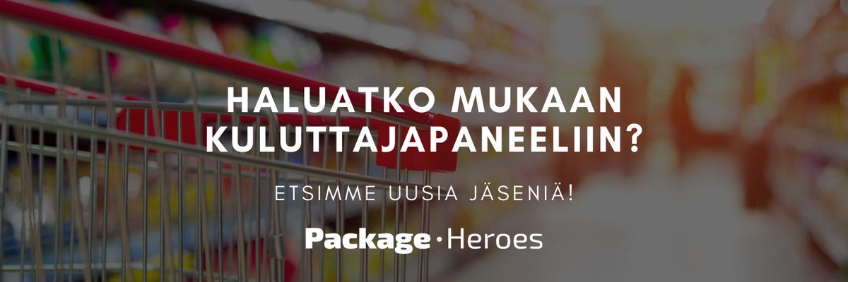 PackageHeroes's tweet photo. Kiinnostaako #kestävä #elintarvikepakkaaminen? @PackageHeroes-tutkimushankkeemme etsii uusia jäseniä kuluttajapaneeliin – tervetuloa mukaan, pakkaussankari! Lue lisää https://t.co/0hmiBWbCMF ja ilmoittaudu https://t.co/Ozg2ZqNHD5 https://t.co/TJkb7mw3Uh
