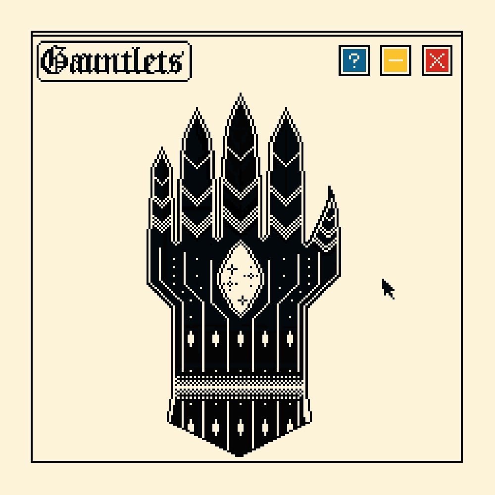 torysciacca_'s tweet photo. A mock up of ‘Gauntlets’. A rpg card game I’m working on. Here’s a glimpse into the title screen, overworld and battle scenarios.

Made using the Euclide 5 colour palette.

Prototype in the works. 
#gamedev #mockup #pixelart #indiedev #ui #gamedevelopment https://t.co/XyaZUXEskk