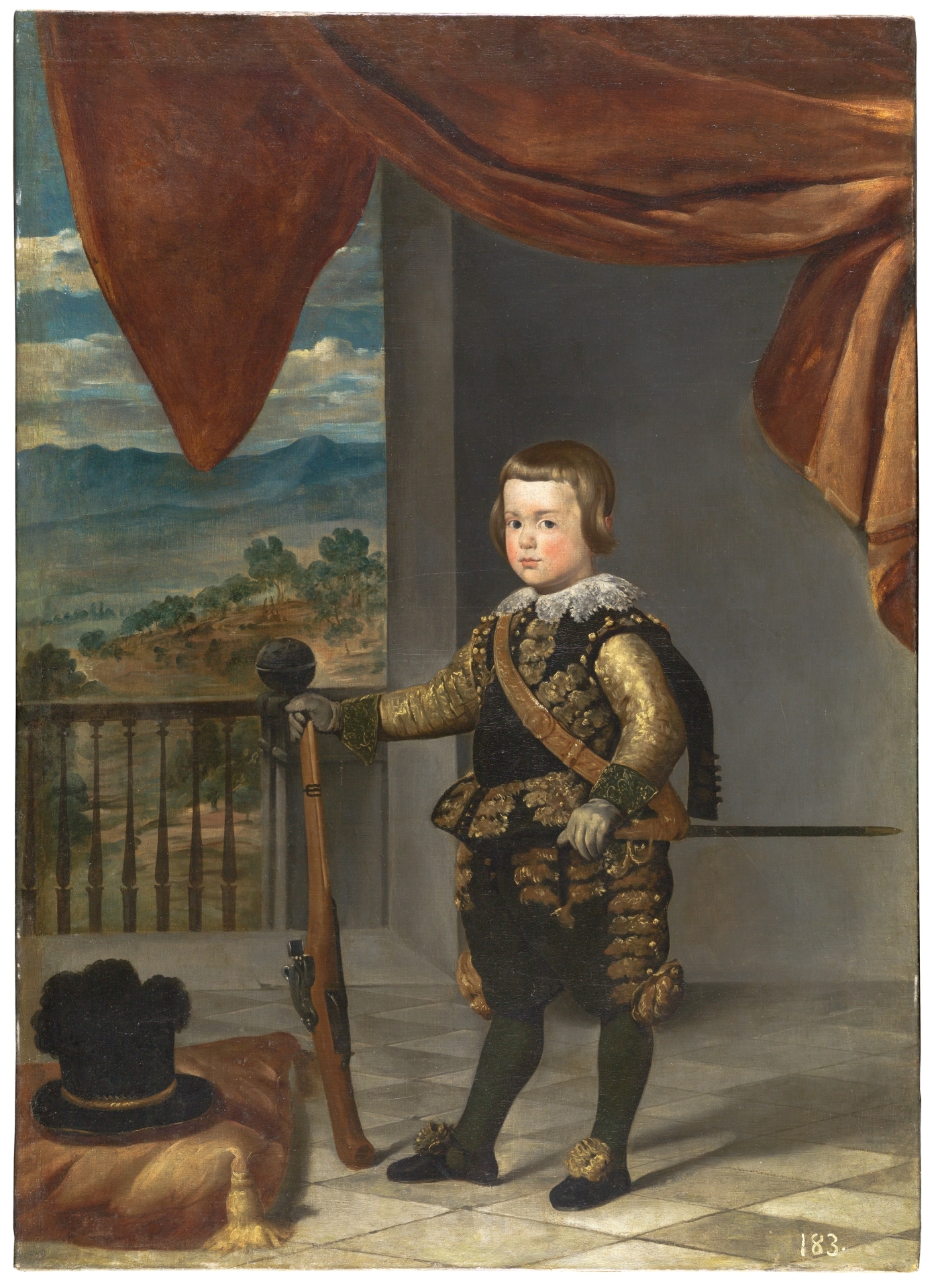まりこのスペイン語 バルタサール カルロス王子 フェリペ4世の長男 6 バルタサール カルロス王子7歳ごろのベラスケスによる肖像画 プラド美術館のカタログ作品ですが 現在はオビエド のアストゥリアス芸術美術館に貸出し展示中です
