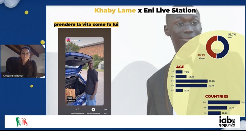 robyroy98's tweet photo. Eni Live Station x Khaby Lame🙂

Ecco come Eni si comunica attraverso gli influencer (anche al di fuori degli ambienti in cui siamo abituati a vederli!)

#IABForum #workshop @eni @KhabyLame @IABItalia https://t.co/8gIR82f855
