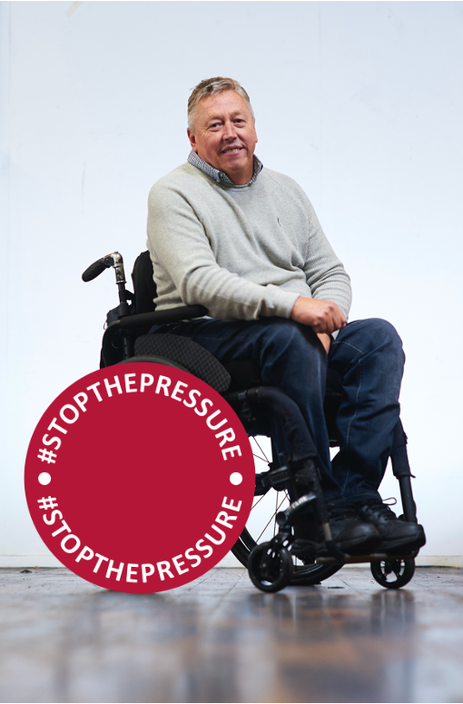 GrandadWheels's tweet photo. Pressure sores are a massive problem for SCI folk. I've had four, been operated on and spent months on enforced bed rest in order to get over them. Did you know that Superman Christopher Reeve died from complications due to pressure sores? #STOPTHEPRESSURE #STP21 https://t.co/onqVFM1yON