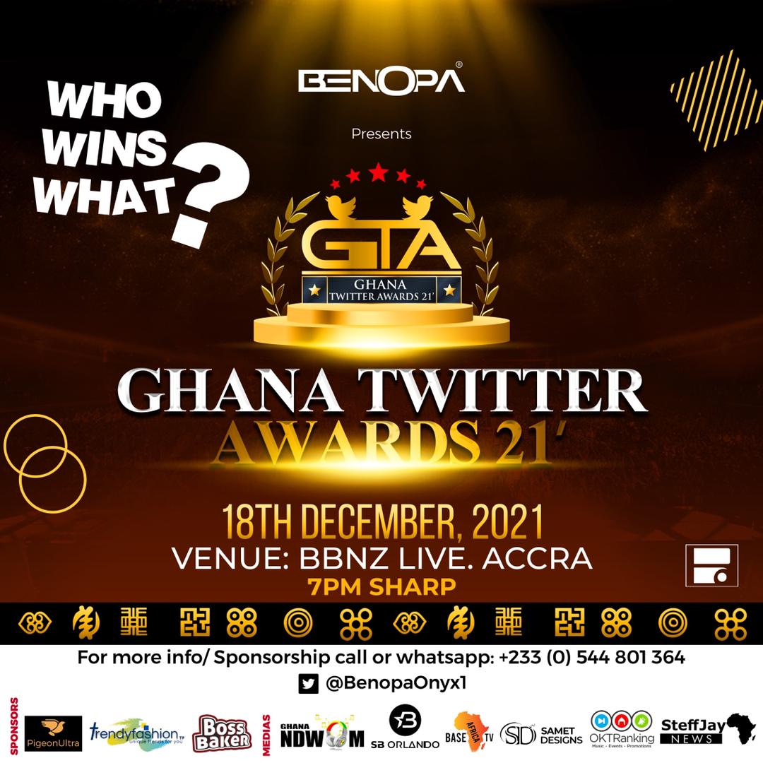Grab your tickets now cus the fun alone we go have no be small...#ghanatwitterawards #GTA5 @BenopaOnyx1 @AsieduMends @Kwesi_Picasso