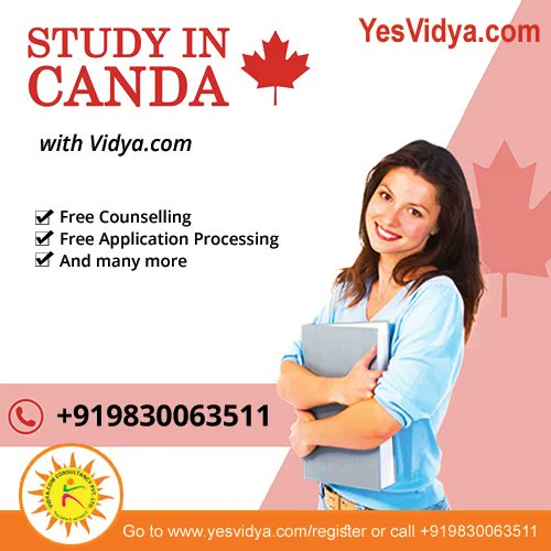 VidyaCom1's tweet photo. Planning to study abroad? Confused? Don't know where to start? Don't worry, we've got your back. Get your degree from Canada where a whole world of opportunities awaits you. Visit https://t.co/LpHRvWgTSQ or give us a call at +919830063511 https://t.co/OcsIjWsRPP