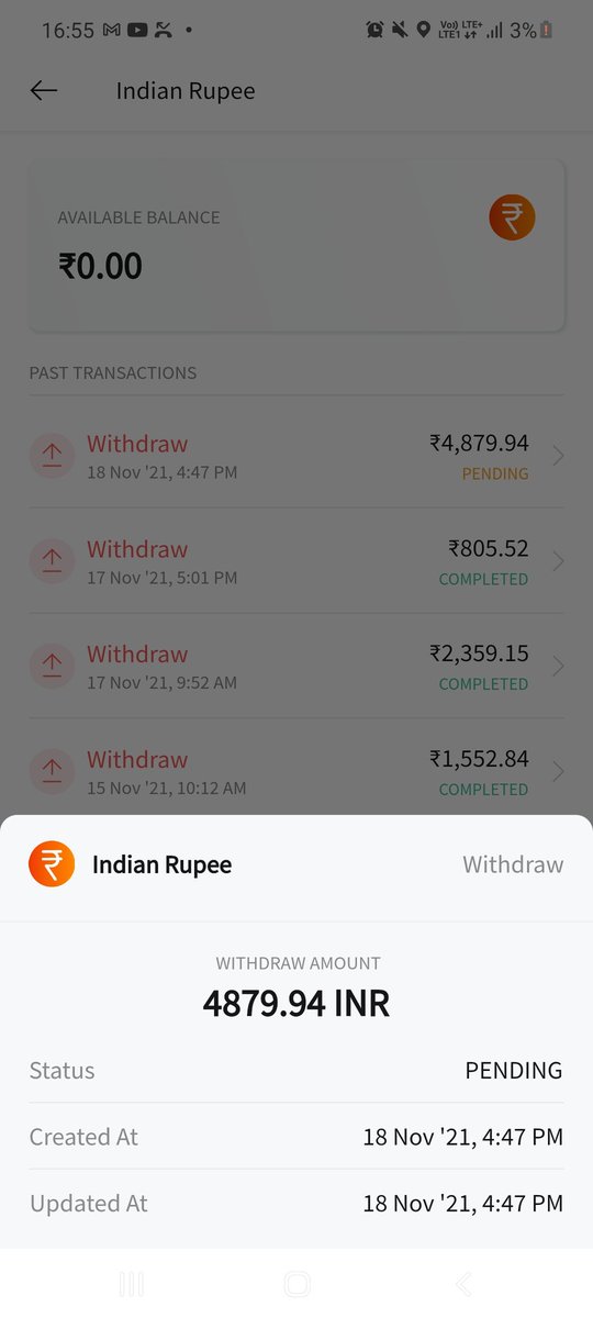 Awanees04751906's tweet photo. @CoinDCX_Cares https://t.co/dTDaN7wuQL