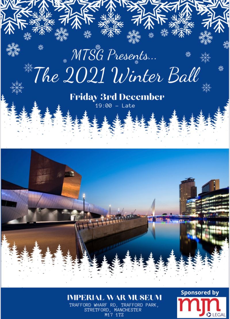 MJNLegal's tweet photo. We are delighted to be sponsoring The @mcrtsg Winter Ball 2021 on Friday 3rd December at 7pm at The Imperial War Museum.

Tickets are selling out fast, please contact hannah.lavelle@jmw.co.uk or ashleigh.francis@jmw.co.uk to book. https://t.co/lBvuidwY1n