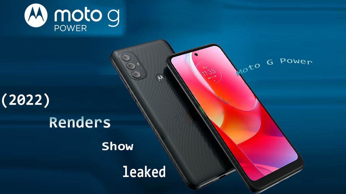 Muhamma92015292's tweet photo. Moto G Power (2022)- Renders Show leaked Specs Extensively Design Price ... https://t.co/BDCfkiYTs8 via @YouTube https://t.co/ThiGsrAPB8