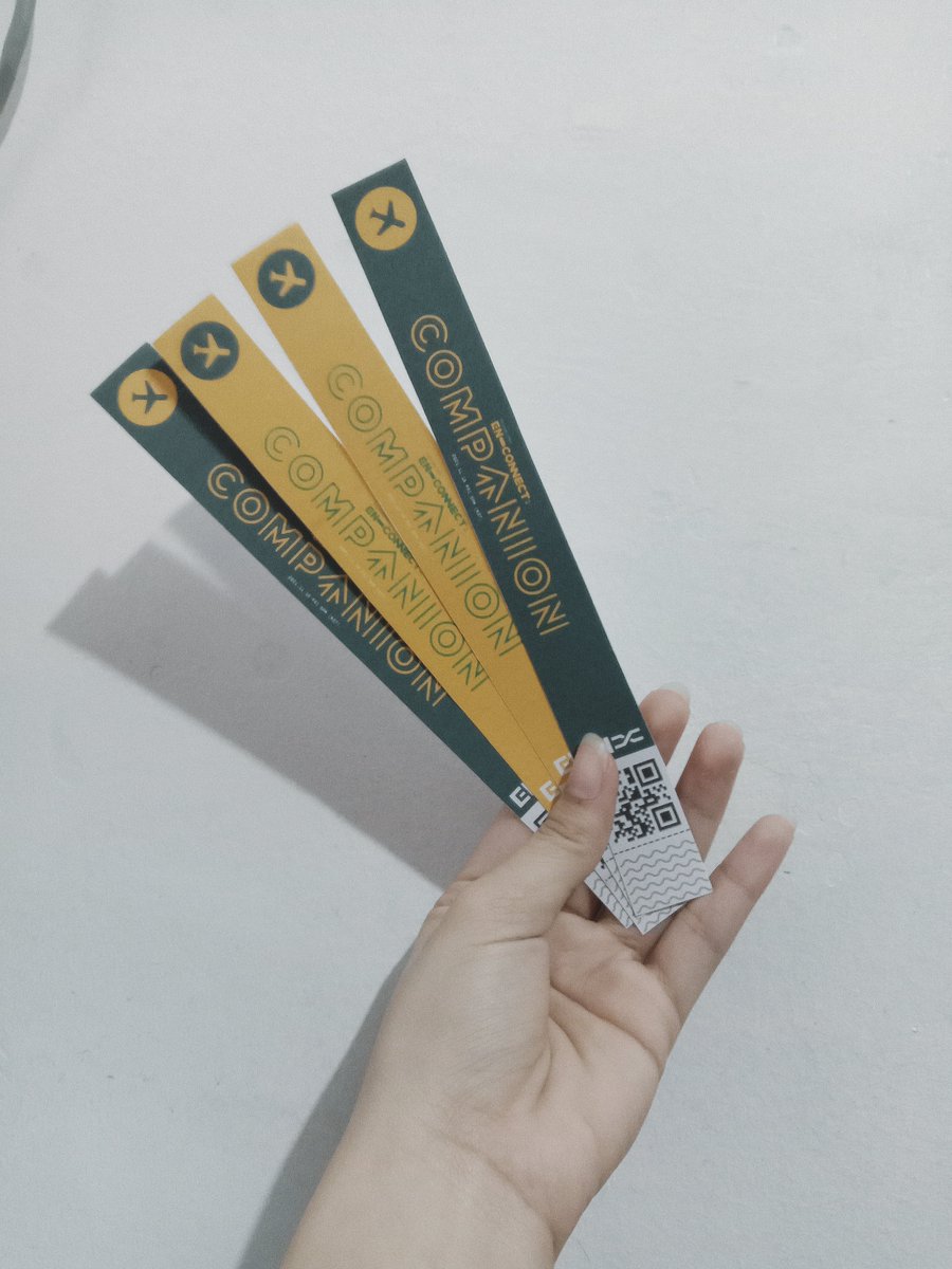 somelovefromyoi's tweet photo. #ENHYPEN EN-CONNECT: COMPANION
. . . with @Ioverpsh, see u tom 🤍

☻ : mock ticket design by @euforiyaa 
☻ : en-connect: companion wristbands by @enhaonfilm 
☻ : purchased one day en-connect: companion ticket pass ! https://t.co/zbvch8hxiP