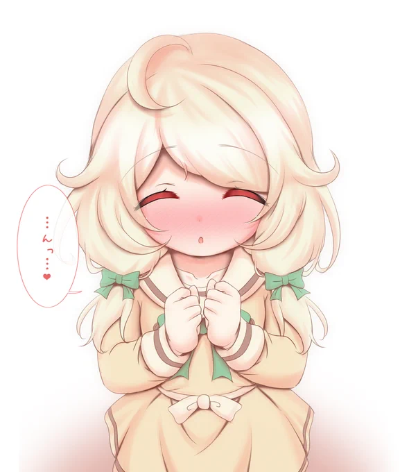 こずえ「…んっ…❤」②
#遊佐こずえ 