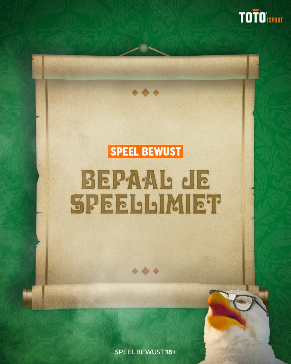 TOTO_NL's tweet photo. 💡 Wist je dat je jouw speellimiet gemakkelijk kunt aanpassen in jouw account? Zo weet je zeker dat je niet meer uitgeeft dan je eigenlijk op voorhand voor ogen had 👏 #BewaarJeRust #SpeelBewust https://t.co/roG6x3sne1