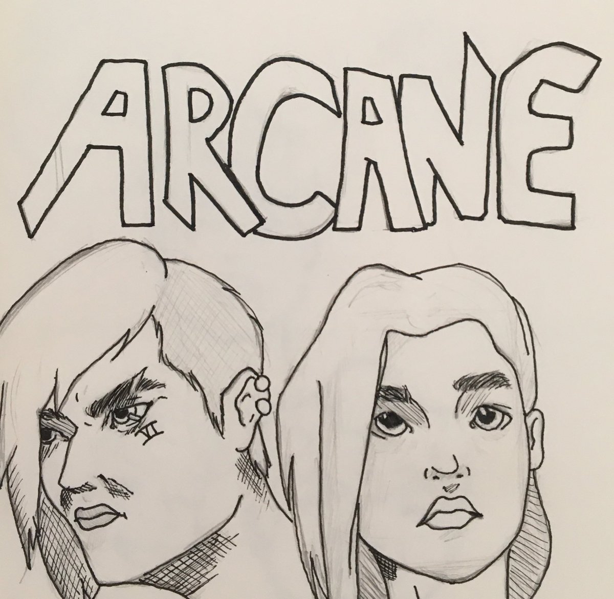 DarkfoxyDesign's tweet photo. Ainda tô viva #arcane #jinxs #VI https://t.co/M56XUjAwoX