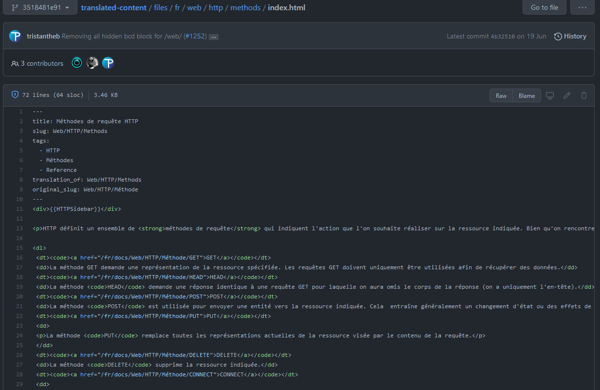 MDN en français tweet media