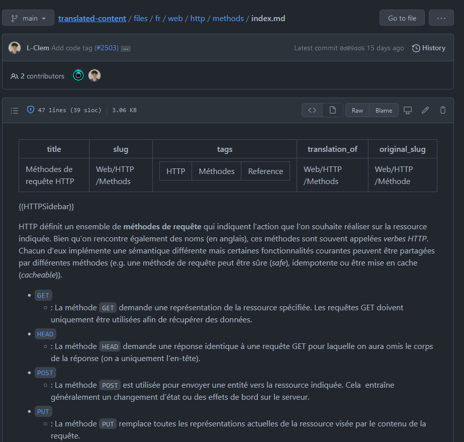 MDN en français tweet media