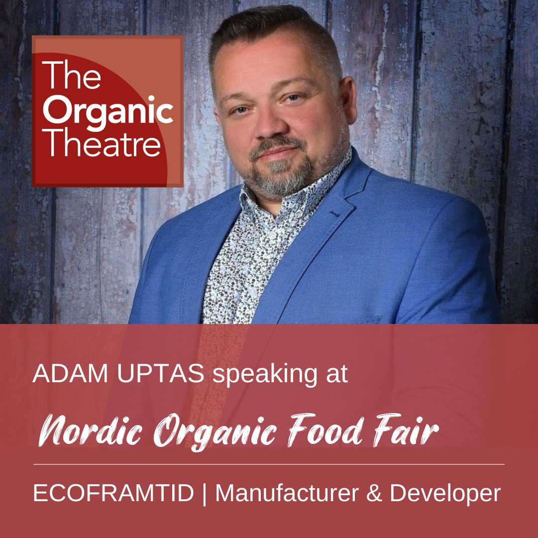 Up next in the Organic Theatre - '100% compostable bags. Is this possible?'  with Adam Uptas, Manufacturer &amp; Developer, Ecoframtid  | 13.30-13.50 https://t.co/YpfxzVIEPq