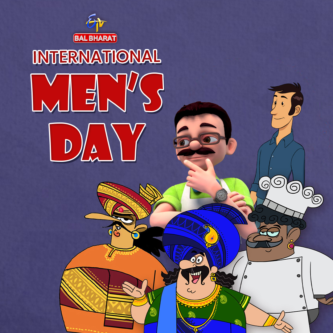 etvbalbharat's tweet photo. ETV Bal Bharat wishes everyone a Happy International Men's Day! 🤵🏻‍♂️😎✊

#etvbalbharat #Happyinternationalmensday #mensday #menstyle #achievers #royalstyle #kids #entertainment https://t.co/YsbTqMLKk4