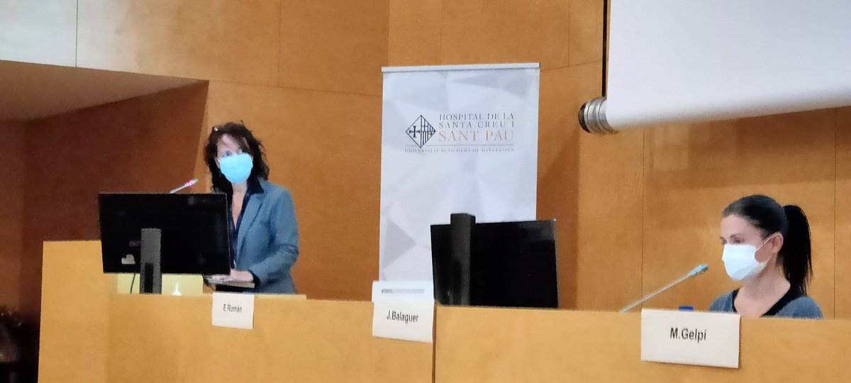 EuiSantPau's tweet photo. Auxili Sanitari en temps de pandèmia. Impacte sobre els estudiants de 4rt de Grau. @EuiSantPau per @Eroman4767 
#VIJornadesInfermeriaSantPau @HospitalSantPau @InfermeriaSPau  https://t.co/iOvfzSACak https://t.co/WJtt1pB9ww