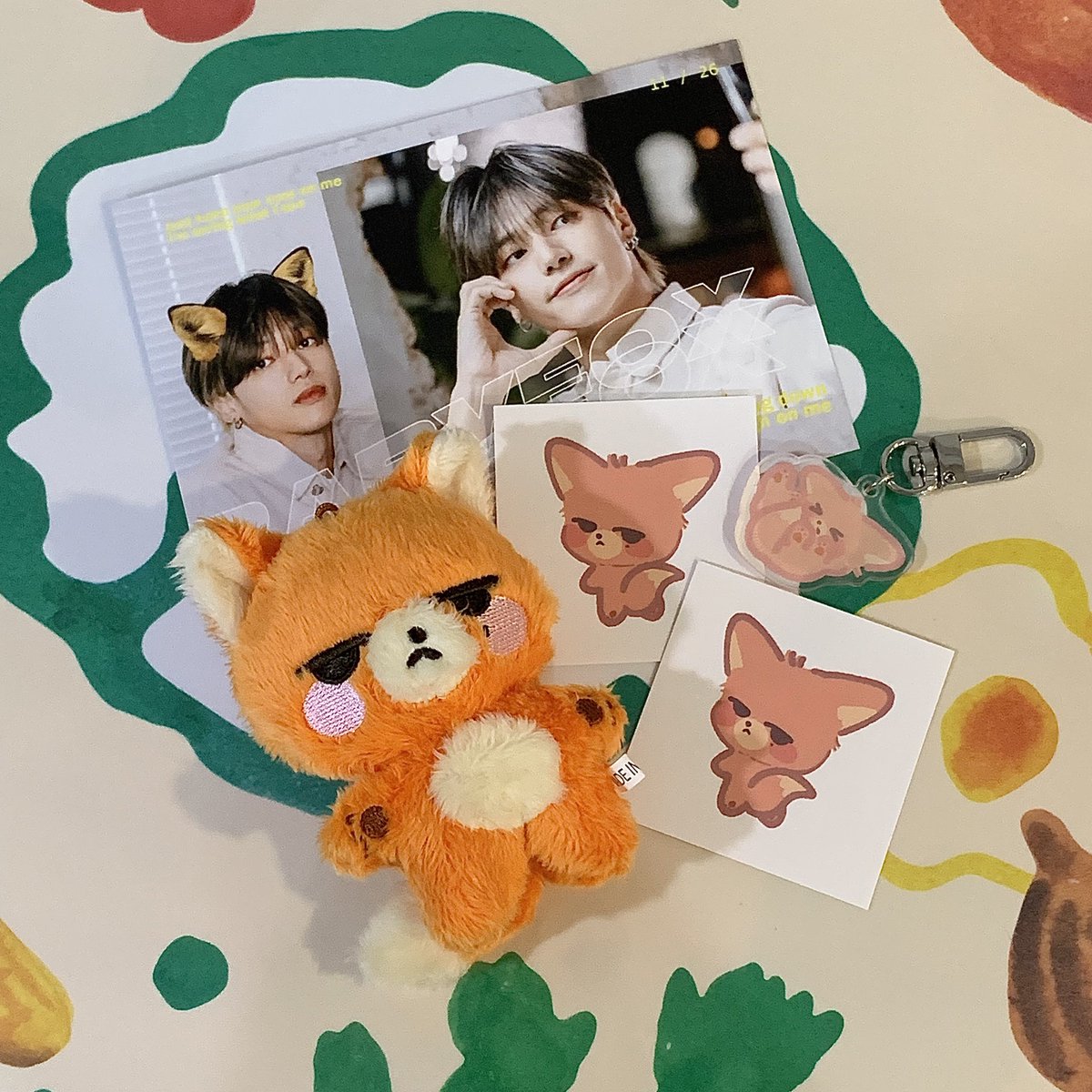나두 여우영 왔다아 넘 귀여워🦊🧡🧡