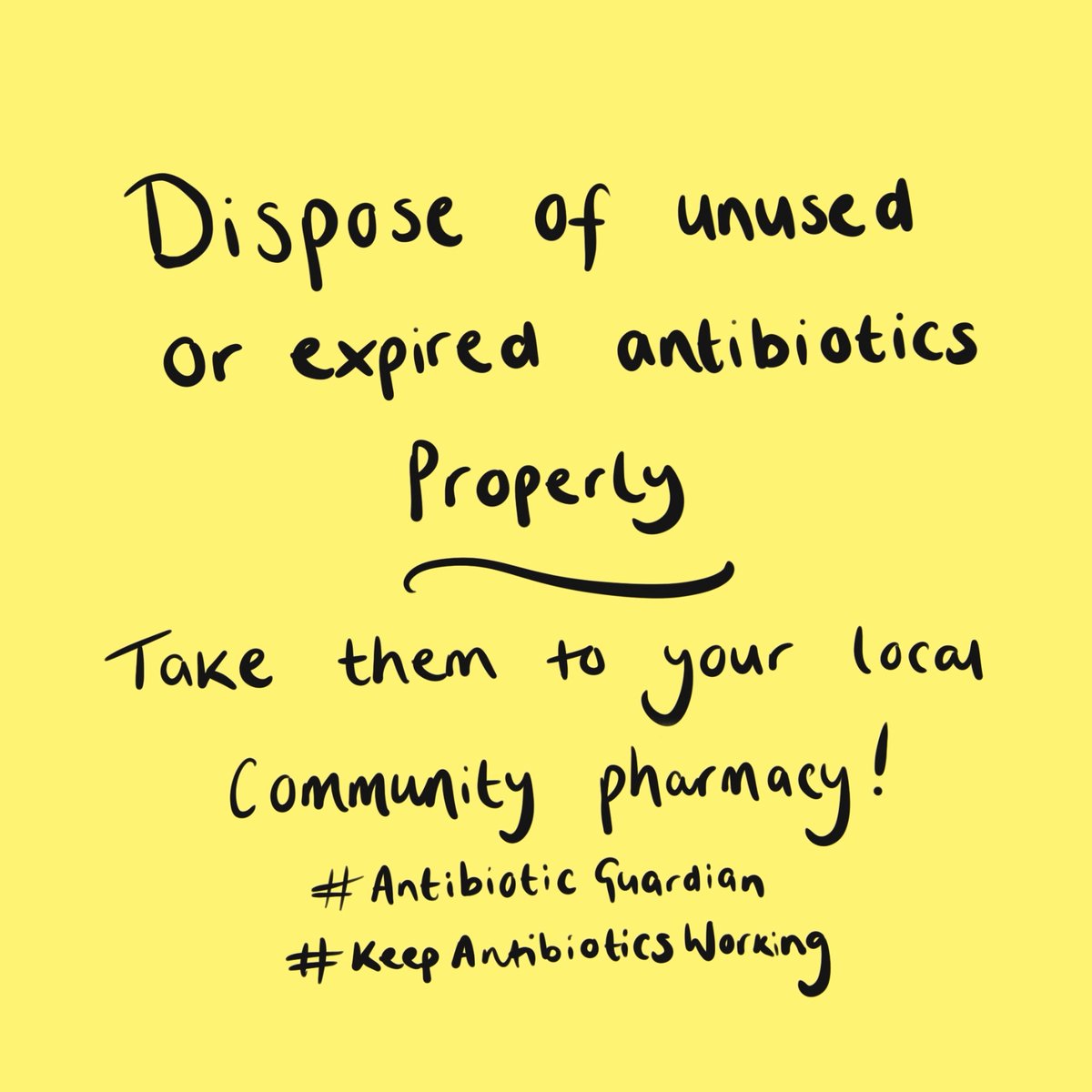 RUHBath's tweet photo. It’s #WorldAntimicrobialAwarenessWeek 💊

#AntimicrobialResistance is one of the most urgent global threats to the public’s health. Help #KeepAntibioticsWorking by disposing any unused or expired antibiotics properly by taking them to your local community pharmacy.

#WAAW https://t.co/ee9BAy197F