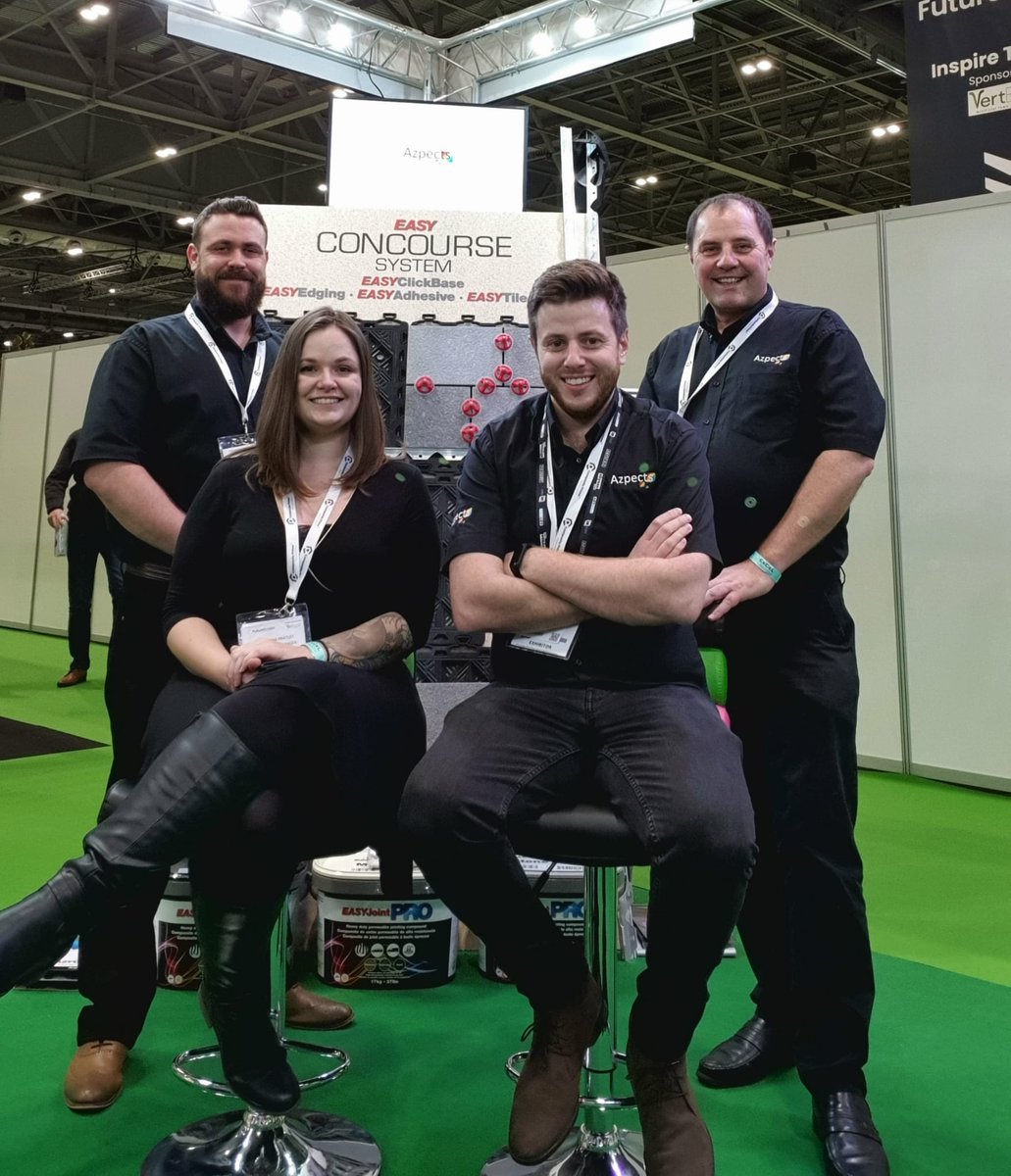 AzpectsLtd's tweet photo. That's a wrap, our last show of the year is over!
The FutureScape 2021 show was a success! We had an amazing time meeting you all, and we hope to see you next year!
#easyclickbase #AllAboutTheBase #futurescape #futurescape2021 #Event #Hardscape #patio https://t.co/eoq5QmPn1R