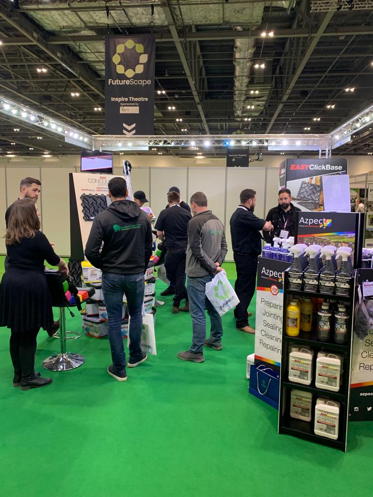 AzpectsLtd's tweet photo. That's a wrap, our last show of the year is over!
The FutureScape 2021 show was a success! We had an amazing time meeting you all, and we hope to see you next year!
#easyclickbase #AllAboutTheBase #futurescape #futurescape2021 #Event #Hardscape #patio https://t.co/eoq5QmPn1R