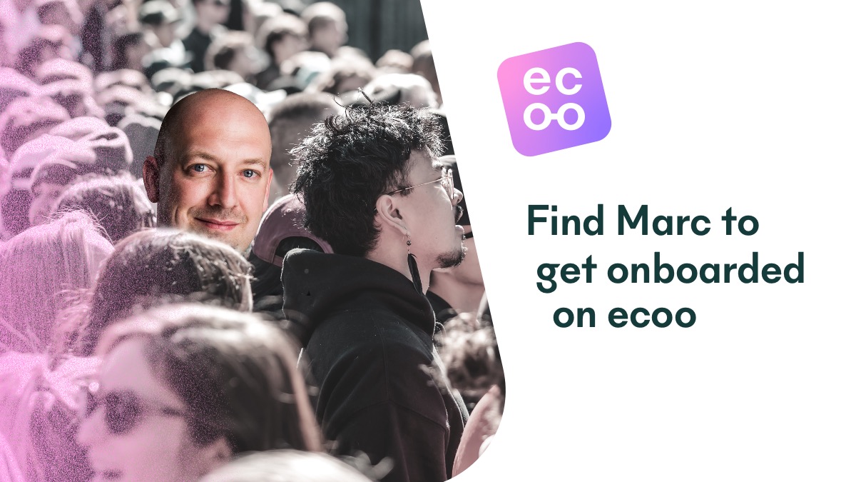 ecoo_ltd's tweet photo. #FindMarc to get onboarded and experience the ecoo platform.
We are looking forward to meeting you at the @swissinnovation in #Basel
More info about the event: https://t.co/HzL4Gda7qr
#getyourcoin https://t.co/CmrAC6MxU1